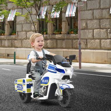 Childrens store police motorcycle